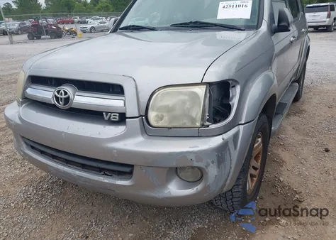 2005 Toyota Sequoia Sr5 V8 from USA, damaged, VIN 5TDZT34A05S250927